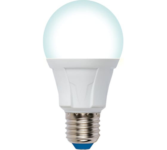 Лампа Uniel LED-A60, 10W/4000K/E27/FR/DIM, PLP01WH, светодиодная, диммируемая UL-00004286