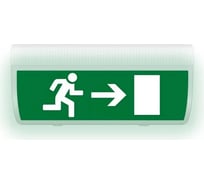 Световое табло ЭЛТЕХ-СЕРВИС М-220-РИП-ГРАНД Человек вправо в дверь (зеленый фон) ЭТ000000312