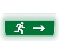 Световое табло ЭЛТЕХ-СЕРВИС М-220-РИП-ГРАНД Человек стрелка вправо (зеленый фон) ЭТ000000677