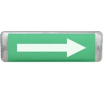 Световое табло ЭЛТЕХ-СЕРВИС М-220-РИП-AQUA исп.1 аварийный Стрелка вправо ЭТ000000621