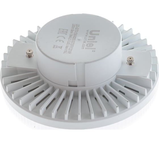 Лампа Uniel LED-GX70-15W/4000K/GX70/FR, PLZ01WH, светодиодная, матовая UL-00006783