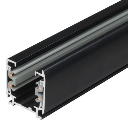 Шинопровод Uniel UBX-AS4 BLACK, 200 POLYBAG, осветительный, 2м 9726