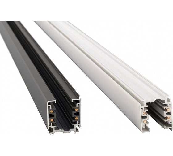 Шинопровод Uniel UBX-AS4 BLACK, 200 POLYBAG, осветительный, 2м 9726