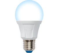 Лампа Uniel LED-A60, 12W/6500K/E27/FR/DIM, PLP01WH, светодиодная, диммируемая, Форма А UL-00004288