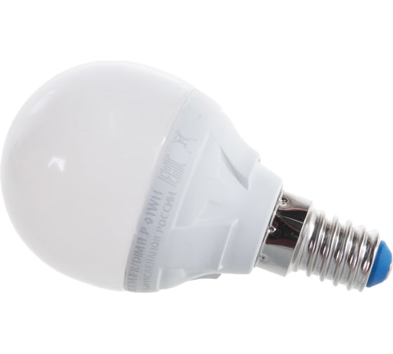 Лампа Uniel LED-G45, 7W/3000K/E14/FR/DIM, PLP01WH, светодиодная, диммируемая UL-00004302