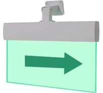 Световое табло ЭЛТЕХ-СЕРВИС М-220-РИП УЛЬТРА СЕРЫЙ корпус Стрелка вправо (универсальное крепление) ЭТ000000705