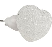 Светильник-ночник Uniel DTL-309-Сердечко/WHITE/1LED/0,1W 10332