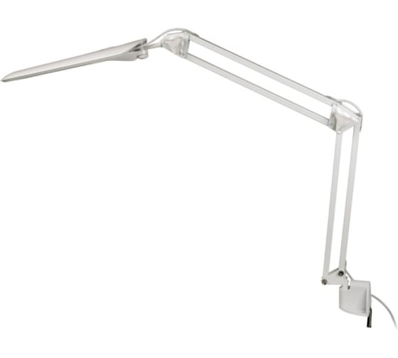 Настольный светильник Uniel на струбцине/LED/500Lm/4500K/Dimmer/TLD-525, White/8W 10613