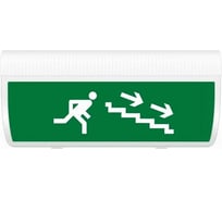 Световое табло ЭЛТЕХ-СЕРВИС М-12-ГРАНД-МС Человек по лестнице вправо вниз 00000000716