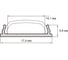 Алюминиевый гибкий профиль для светодиодной ленты General Lighting Systems 2 метра, 5,8х17,5мм, серебряный GAL-GLS-2000-6-175 523400 3