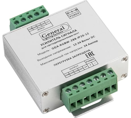 Усилитель General Lighting Systems GDA-RGBW-288-IP20-12 RGBW 24А 511920