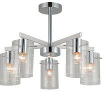 Люстра Schaffner 5xE27/40W (52 52 38) Metri 3480-5 CR+WH