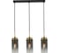 Люстра Schaffner 3xE14/40W (54х8х80) Milizia 3485-3L BK+CU 1
