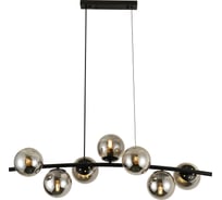 Люстра Schaffner 7xE14/40W (93х28х90) Asidero 3495-7 BK