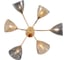 Люстра Schaffner 6xE27/60W (72х72х32) Codice 3530-6 FGD 2