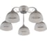 Люстра Schaffner 5xE27/60W (58х58х24) Agudo 3535-5 WH+CR 3