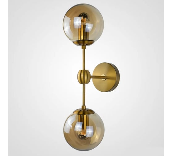 Бра IMPERIUMLOFT Modo Sconce 2 Globes Gold 84999-22 1