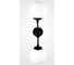Бра IMPERIUMLOFT Modo 2 Globes Black and white glass 84941-22 2