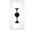 Бра IMPERIUMLOFT Modo 2 Globes Black and white glass 84941-22 8