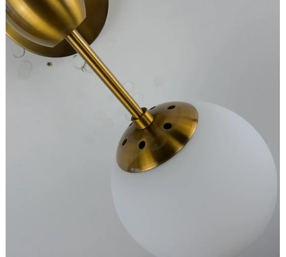 Бра IMPERIUMLOFT Modo Bra Duo Brass _ Milk 84944-22