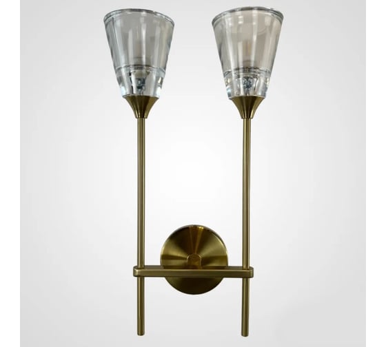 Бра IMPERIUMLOFT RH Torche De Verre Double wall lamp 75065-22