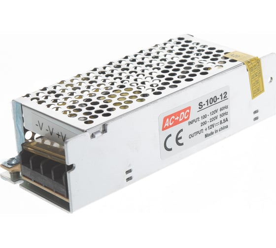 Блок питания URM, S-N-100W-8.3A-IP22-12V С10404
