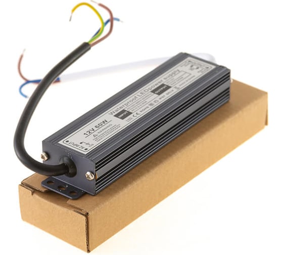 Блок питания URM, SLS-N-60W-5A-IP67-12V С10000 1