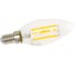 Светодиодная филаментная лампа HOROZ ELECTRIC FILAMENT CANDLE-6 6W 4200K E14 220-240V 001-013-0006 HRZ01000339 3