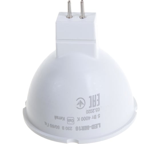 Светодиодная лампа IEK ECO MR16 софит 5Вт 230В 4000К GU5.3 LLE-MR16-5-230-40-GU5