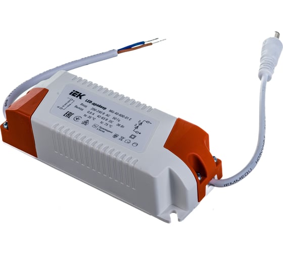 LED-драйвер IEK MG-40-600-01 E для LED светильников 36Вт LDVO0-36-0-E-K01