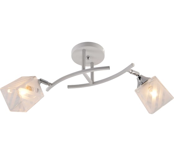 Люстра Schaffner 2xE27/60W (60 17 25) Lapicero 3555-2 WH+CR