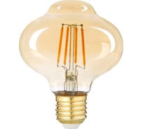 Светодиодная лампа THOMSON LED DECO FILAMENT TURNIP 4W 480Lm E27 80*112 1800K GOLD TH-B2187