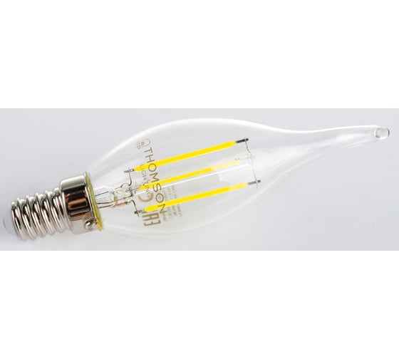Светодиодная лампа THOMSON LED FILAMENT TAIL CANDLE 9W 940Lm E14 6500K TH-B2387