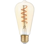 Светодиодная лампа THOMSON LED FILAMENT FLEXIBLE ST64 5W 300Lm E27 64*140 1800K GOLD TH-B2181