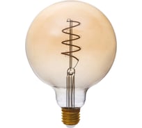 Светодиодная лампа THOMSON LED FILAMENT FLEXIBLE G125 5W 300Lm E27 125*165 1800K GOLD TH-B2183