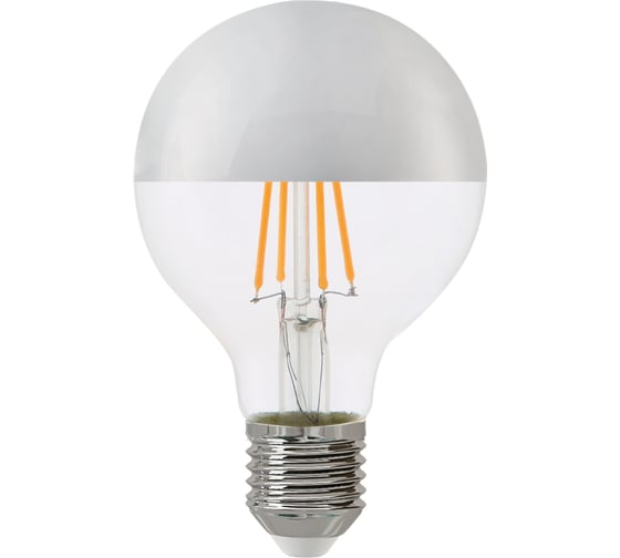 Светодиодная лампа THOMSON LED FILAMENT G80 5,5W 550Lm E27 4500K silver TH-B2377