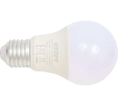 Светодиодная лампа СТАРТ в колбе лон, теплый свет FP ECO LEDGLSE27 10W 30 FP