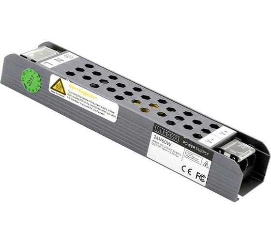 Компактный блок питания SWG в металлическом корпусе, IP20, 60W, 24V, YA-60-24 00-00003158
