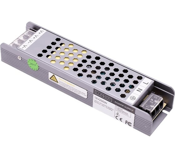 Компактный блок питания SWG в металлическом корпусе, IP20,200W, 12V, YA-200-12 00-00002830