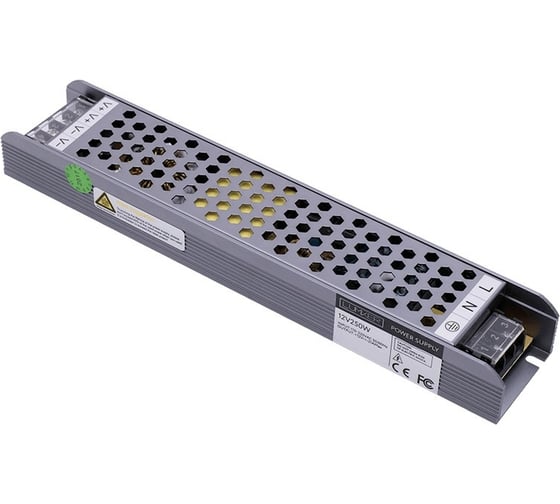 Компактный блок питания SWG в металлическом корпусе, IP20, 250W, 12V YA-250-12 00-00002831