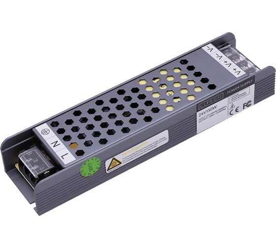 Компактный блок питания SWG в металлическом корпусе, IP20, 150W, 24V, YA-150-24 00-00002833