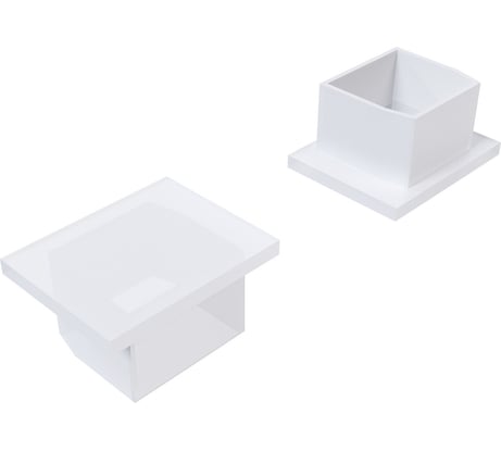 Комплект заглушек к алюминиевому профилю APEYRON 08-09/10, 10шт 3-08-09/10