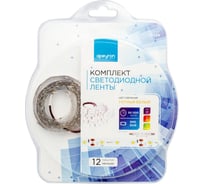 Светодиодная лента в блистере APEYRON 12В, СТ, 4,8Вт/м, smd3528, 2,5м, теплый белый, 3000К 10-129