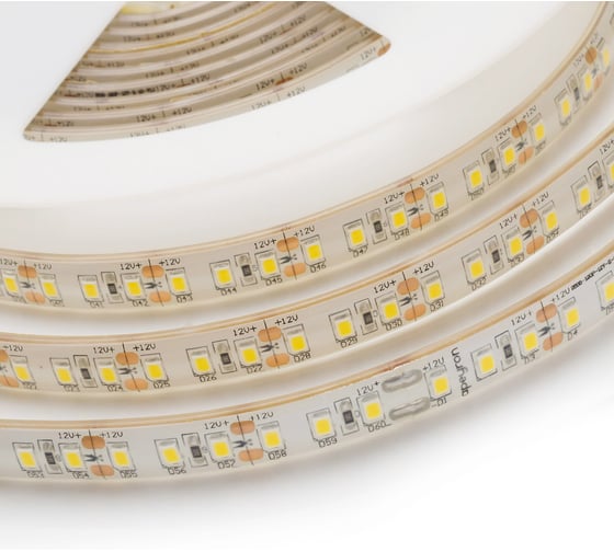 Светодиодная лента APEYRON 12В, 14,4Вт/м, smd2835, 5м, теплый белый 98