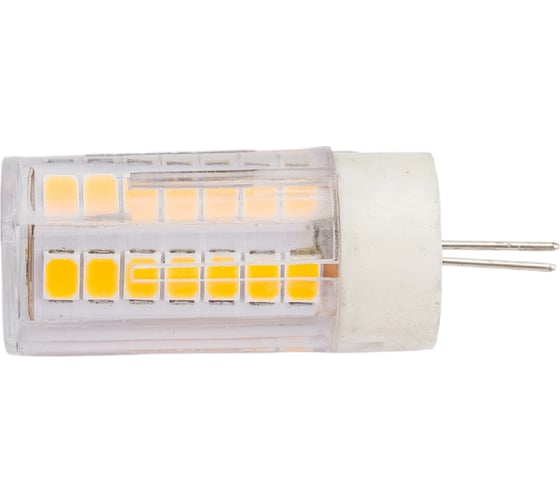 Светодиодная лампа Uniel LED-JC-220/5W/3000K/G4/CL GLZ09TR прозрачная UL-00006744