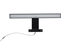 Светодиодный светильник Uniel ULT-F36-6W/4500K IP44 BLACK для подсветки мебели и зеркал ванной UL-00006907