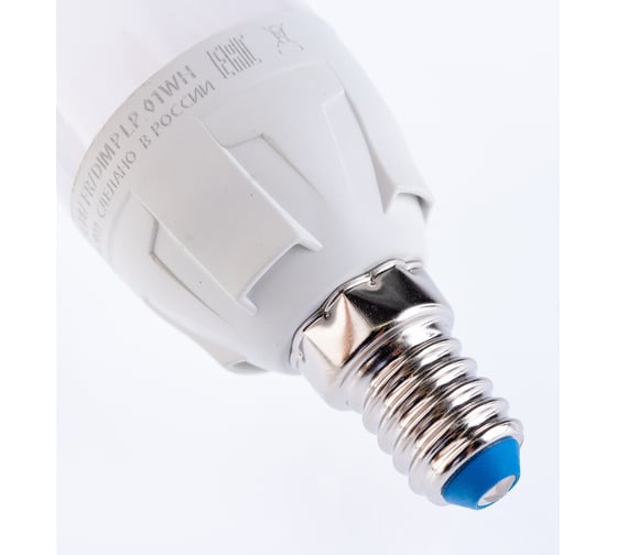 Светодиодная лампа Uniel LED-CW37 7W/3000K/E14/FR/DIM PLP01WH диммируемая UL-00004299