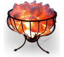 Солевая лампа ZENET "Корзина с кристаллами" ZET-141