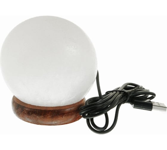 Солевая лампа ZENET "Шар" USB ZET-128 1