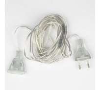 Удлинитель для подключения гирлянд Uniel UCX-Y25/100W-500 CLEAR UL-00010944